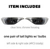 2022-2026 Honda Civic Sedan Clear OE Style Tail Lights 4pcs
