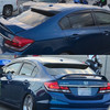 Speedzone Rear Roof Visor Civic 12-2015 4DR