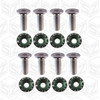 SPEEDZONE 8PCS X 2 (16 PCS) FENDER BUMPER WASHER LICENSE PLATE BOLTS KITS