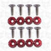 SPEEDZONE 8PCS X 2 (16 PCS) FENDER BUMPER WASHER LICENSE PLATE BOLTS KITS