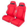 NRG Type R Style Universal Racing Seat (RED) "SET"
