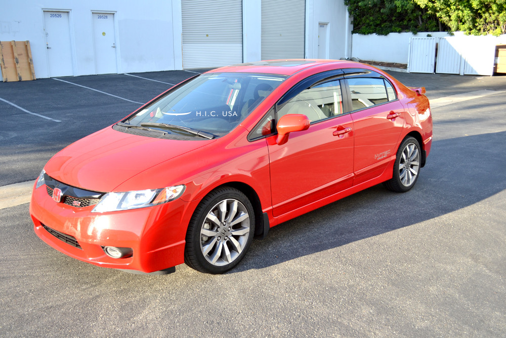 06-2011 Civic 4Dr Mugen Style- Side Visors