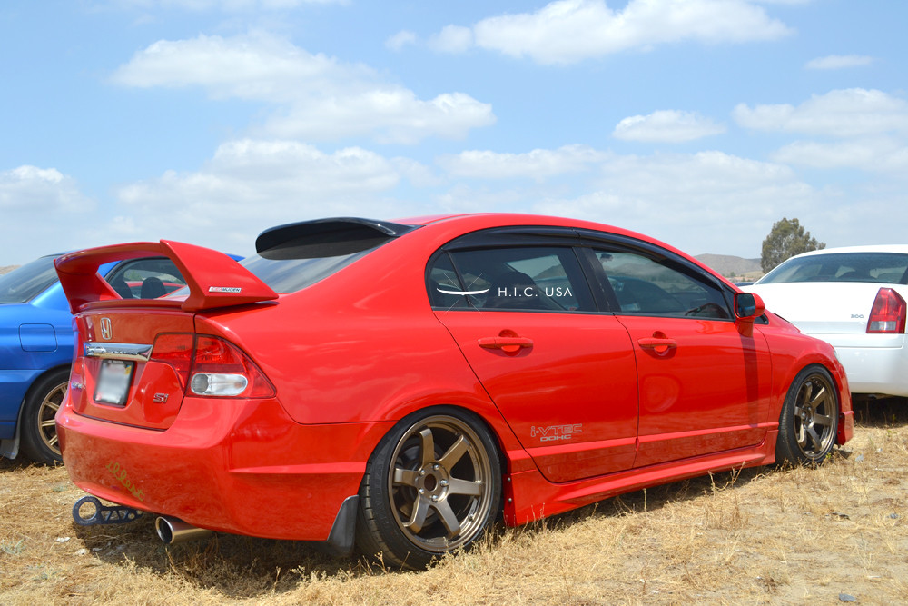 06-2011 Civic 4Dr Mugen Style- Side Visors