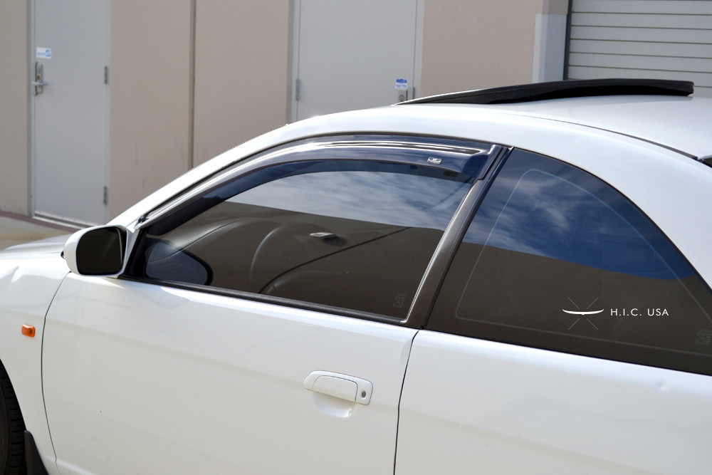 01-05 Civic 2Dr- Side Visors HIC