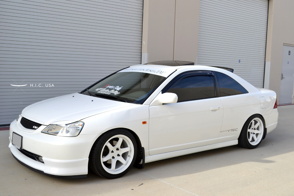 01-05 Civic 2Dr- Side Visors HIC