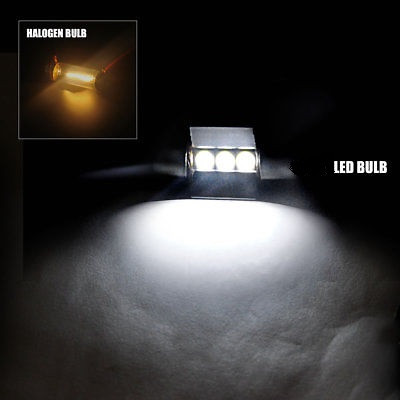 28mm LED Car Reading Light Roof Lamp 6000K 1 Year Warranty Canbus Free