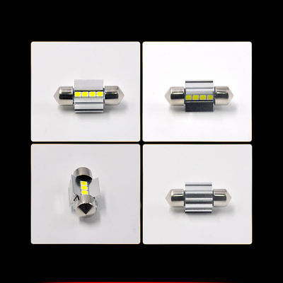 31MM Festoon LED Dome Trunk Map License Plate Light Bulb DE3175 DE3022