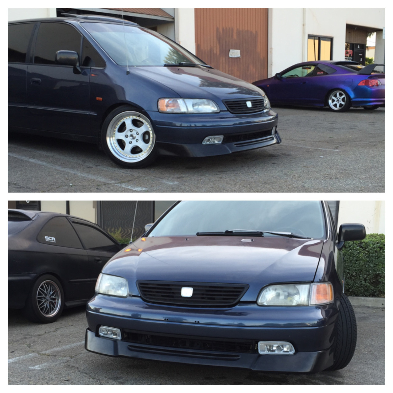 94-98 Honda Odyssey OE Style Front Bumper Lip