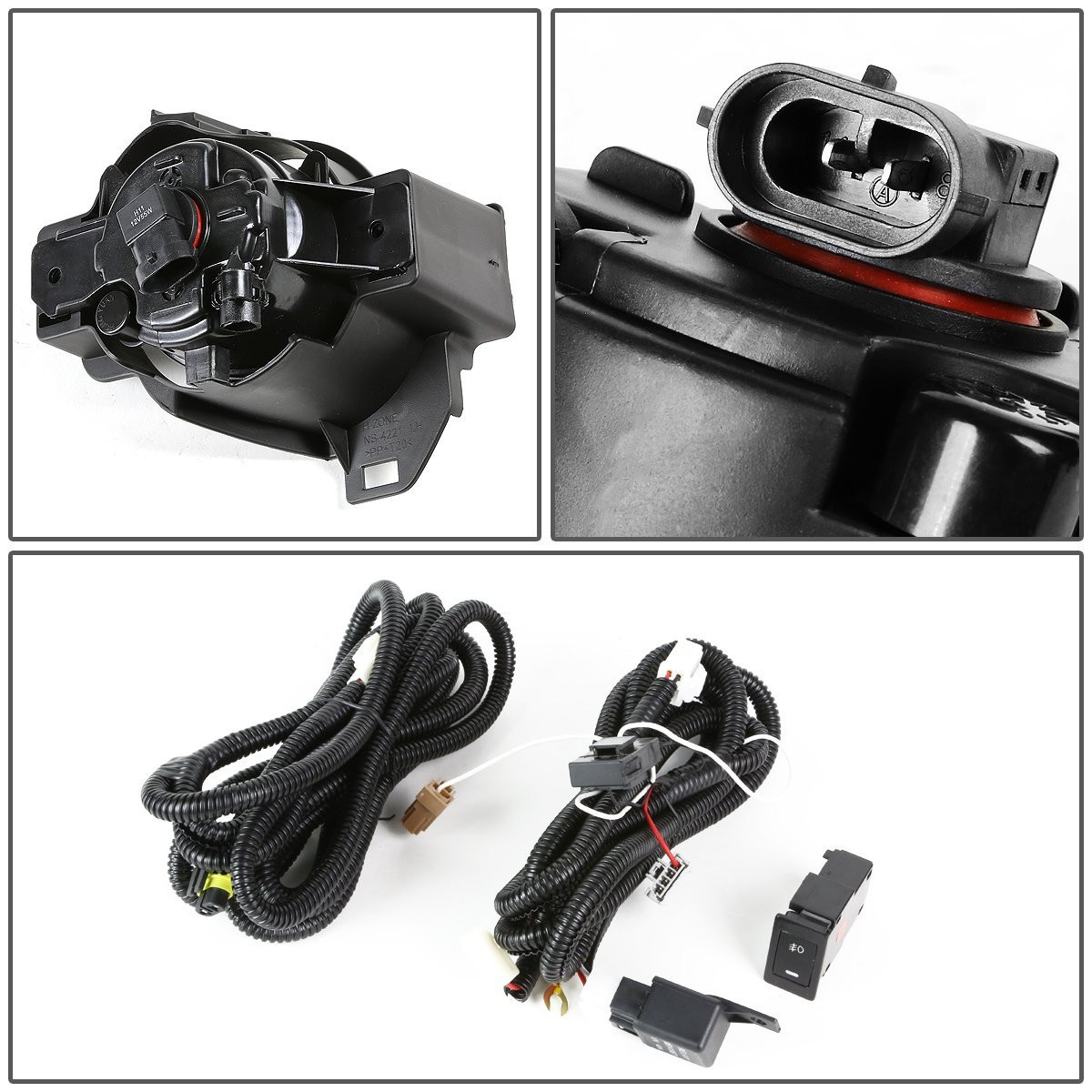 10-12 Altima 4Dr Fog Lights (Clear)