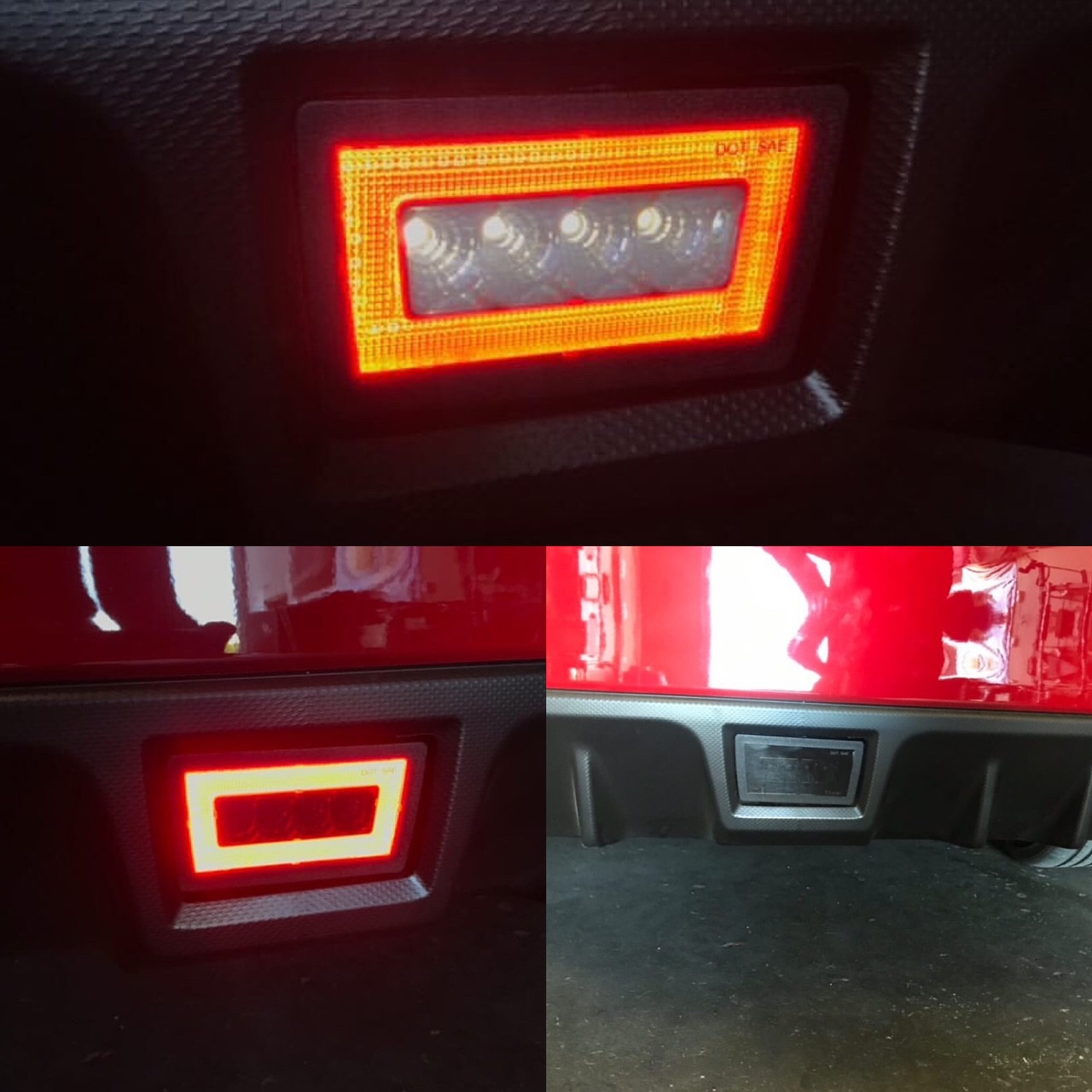 11-19 WRX / STI Rear Bumper Brake Lamp Smoked Lens