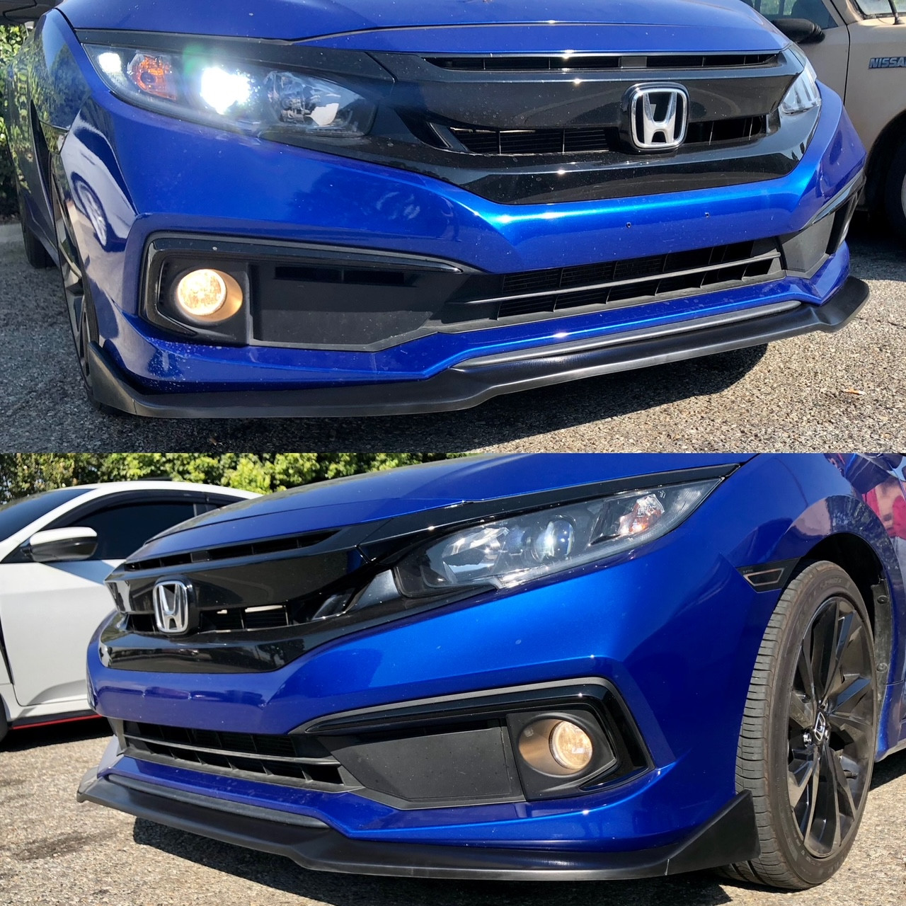 19-21 Civic Front Bumper Lip CS Style 