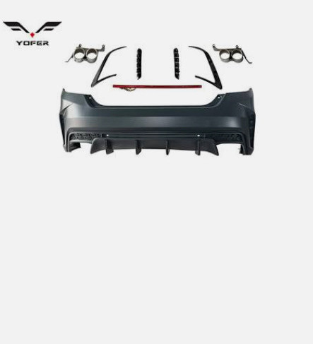 18-2022 Honda Accord Yofer Rear Bumper Painted Sonic Gray Pearl 