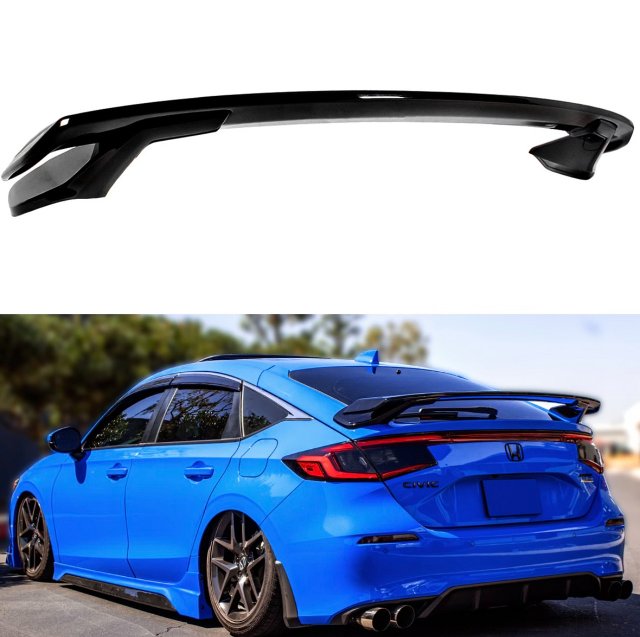 2022+ Honda Civic Hatchback HPD Style Comes painted 