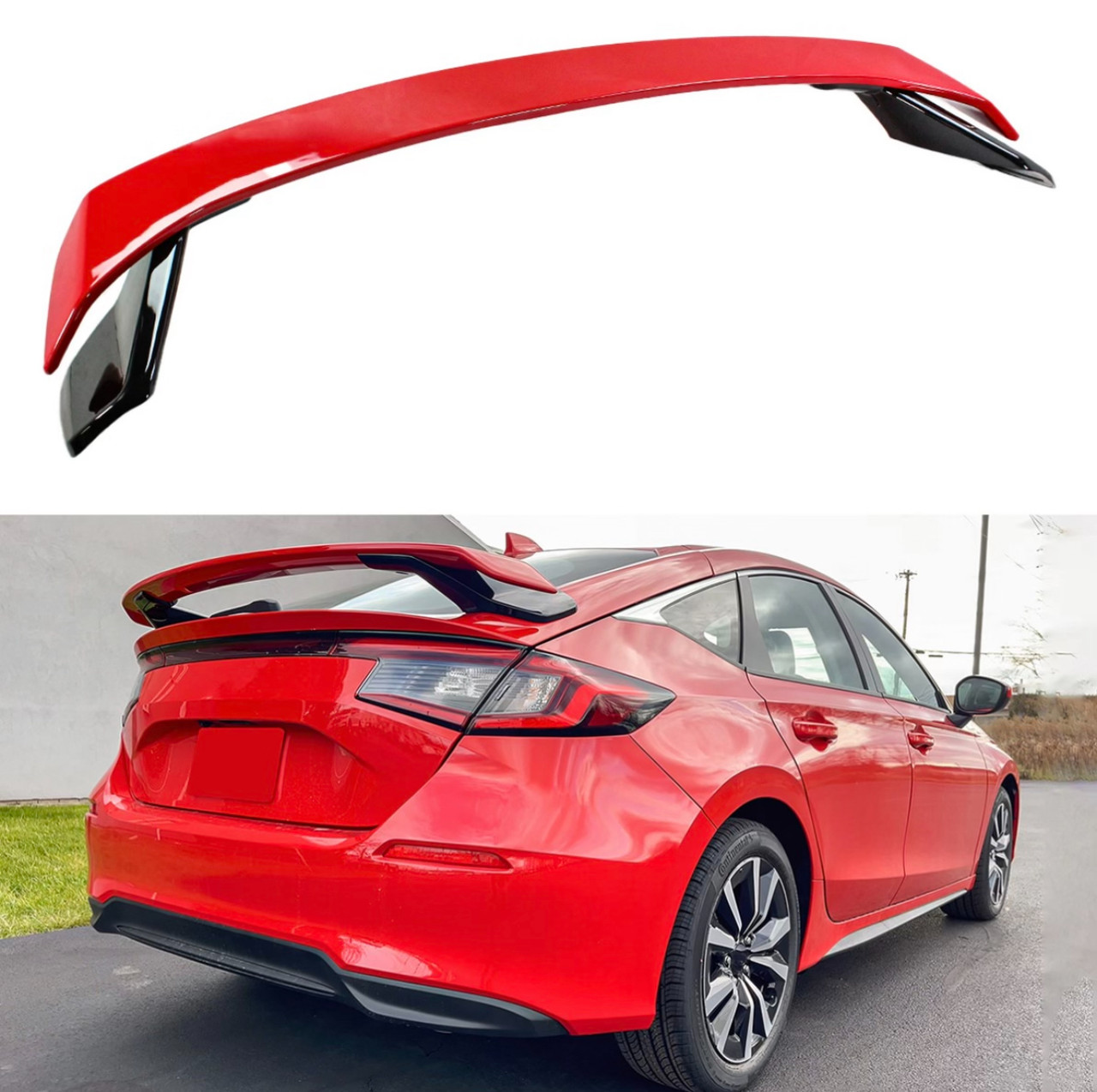 2022+ Honda Civic Hatchback HPD Style Comes painted 