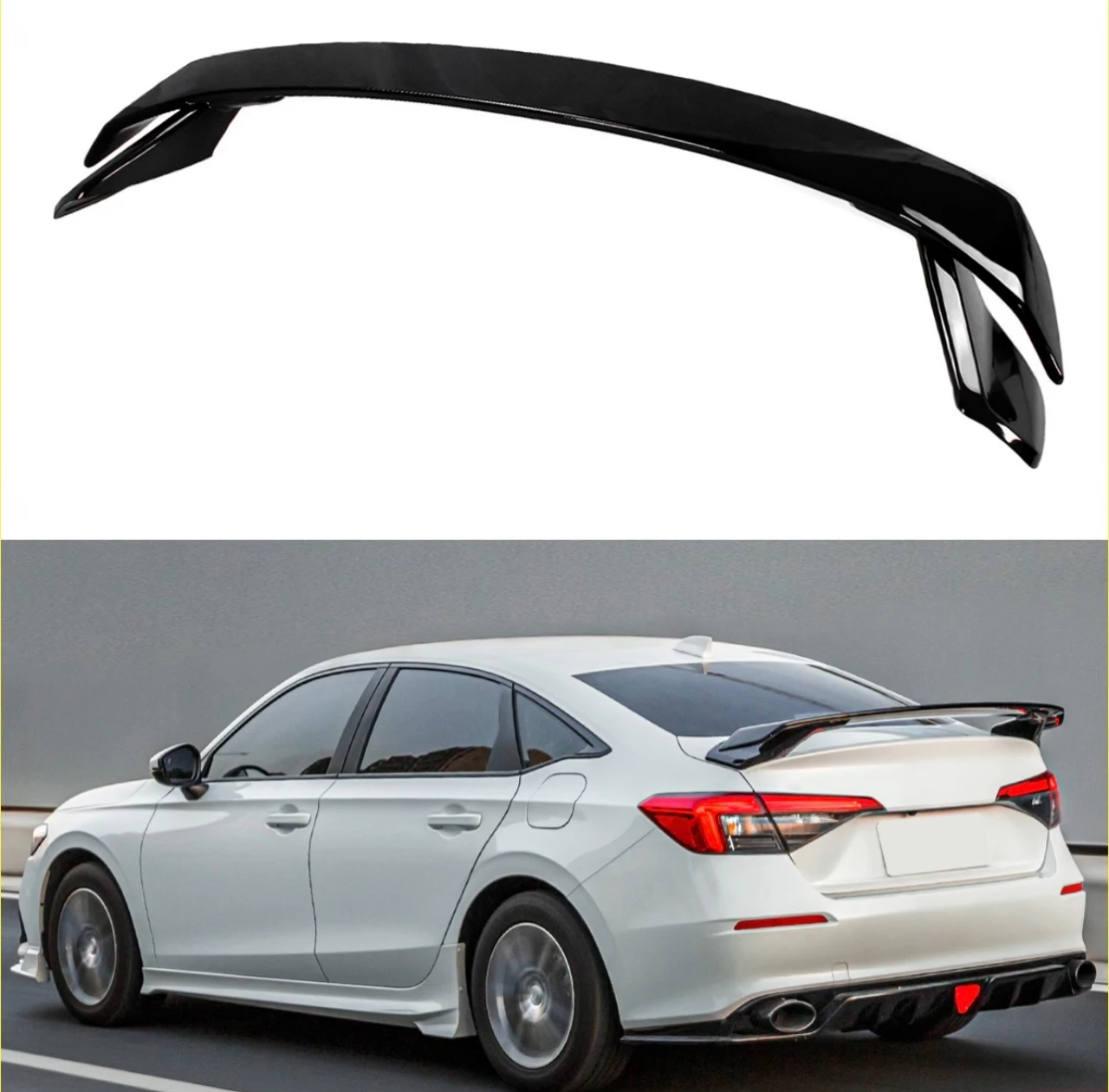 2022+ Honda Civic 4Dr Sedan HPD Style Comes painted