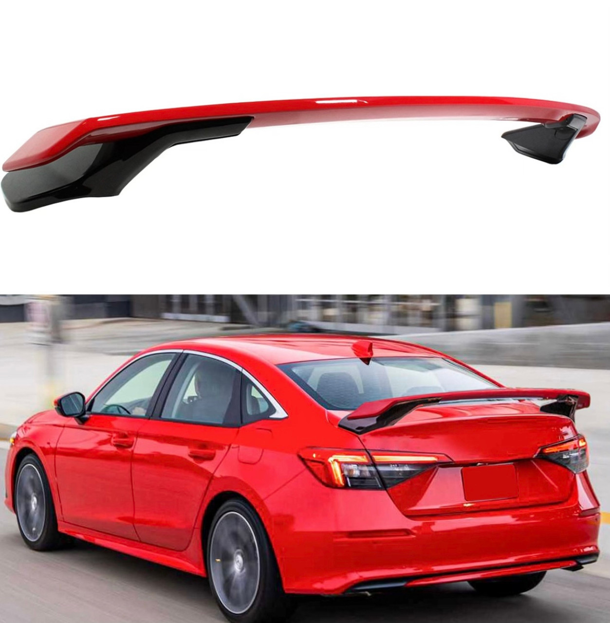 2022+ Honda Civic 4Dr Sedan HPD Style Comes painted