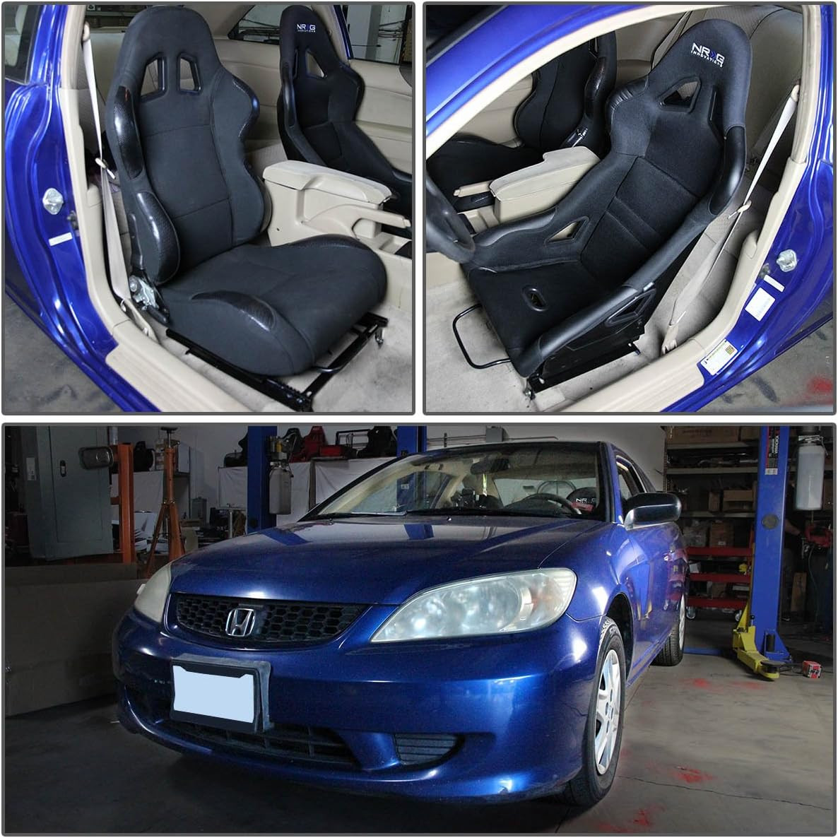 01-05 Civic Seat Brackets