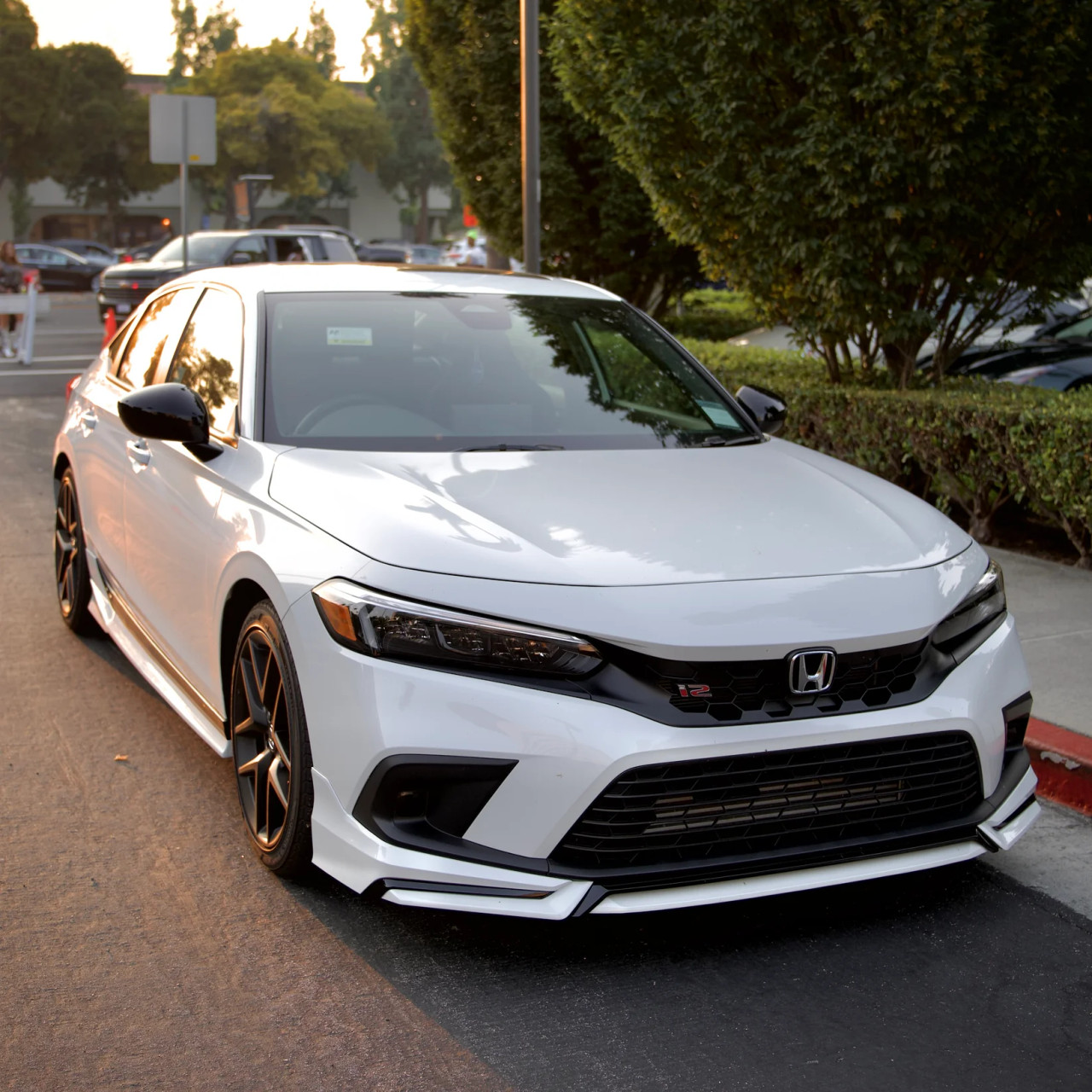 2022-24 Honda Civic Yofer V3 Front Bumper Lip Kit 4pc All Colors