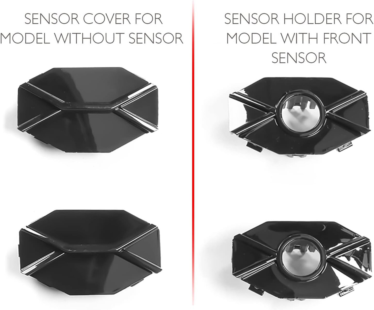 2022-2024 Honda Civic Sedan 4-Door Gloss Black Honeycomb Front Bumper Mesh Grill