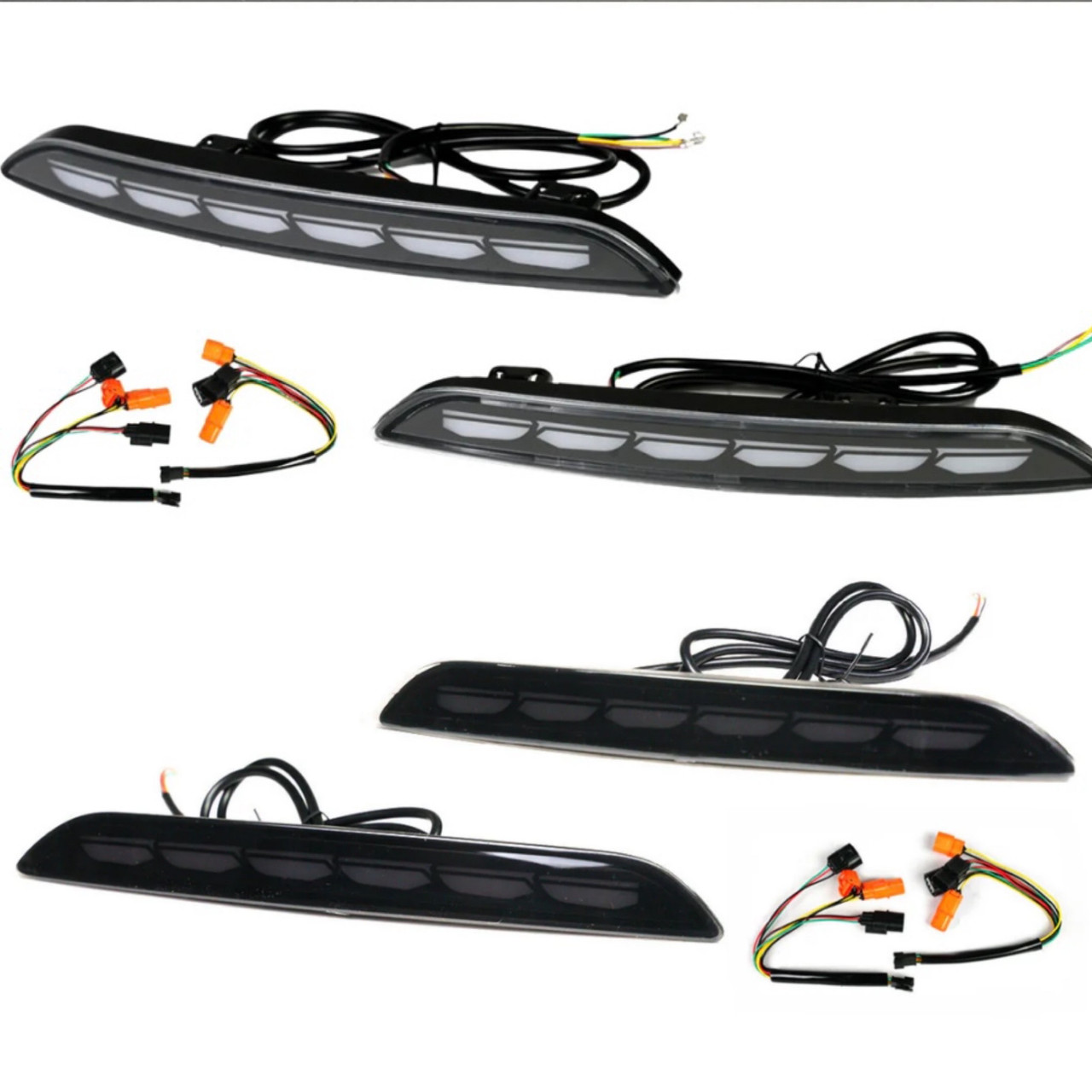 22-26 Civic Hatchback Rear Bumper Reflector Lights 