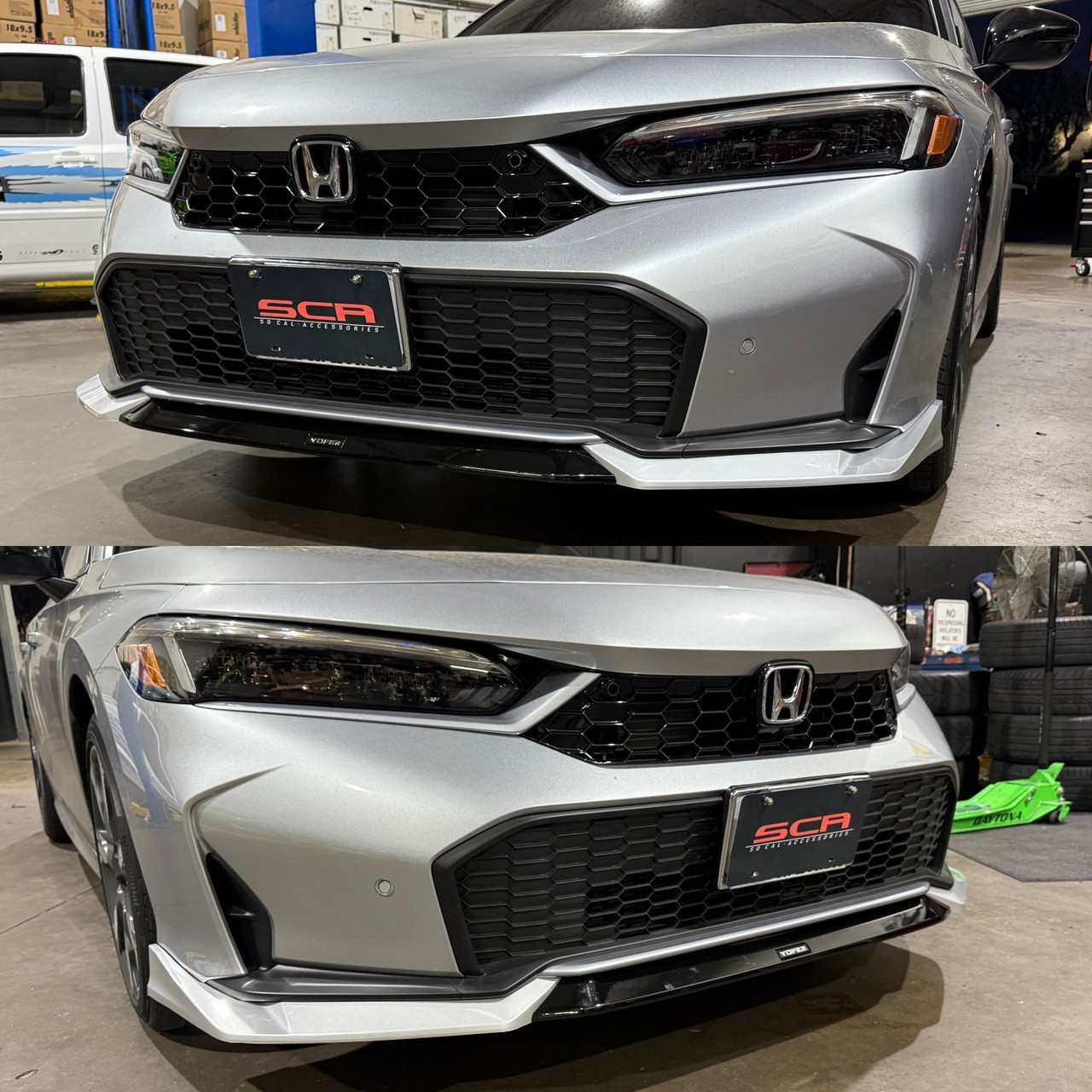 2025-2026 Honda Civic Yofer Front Lip 