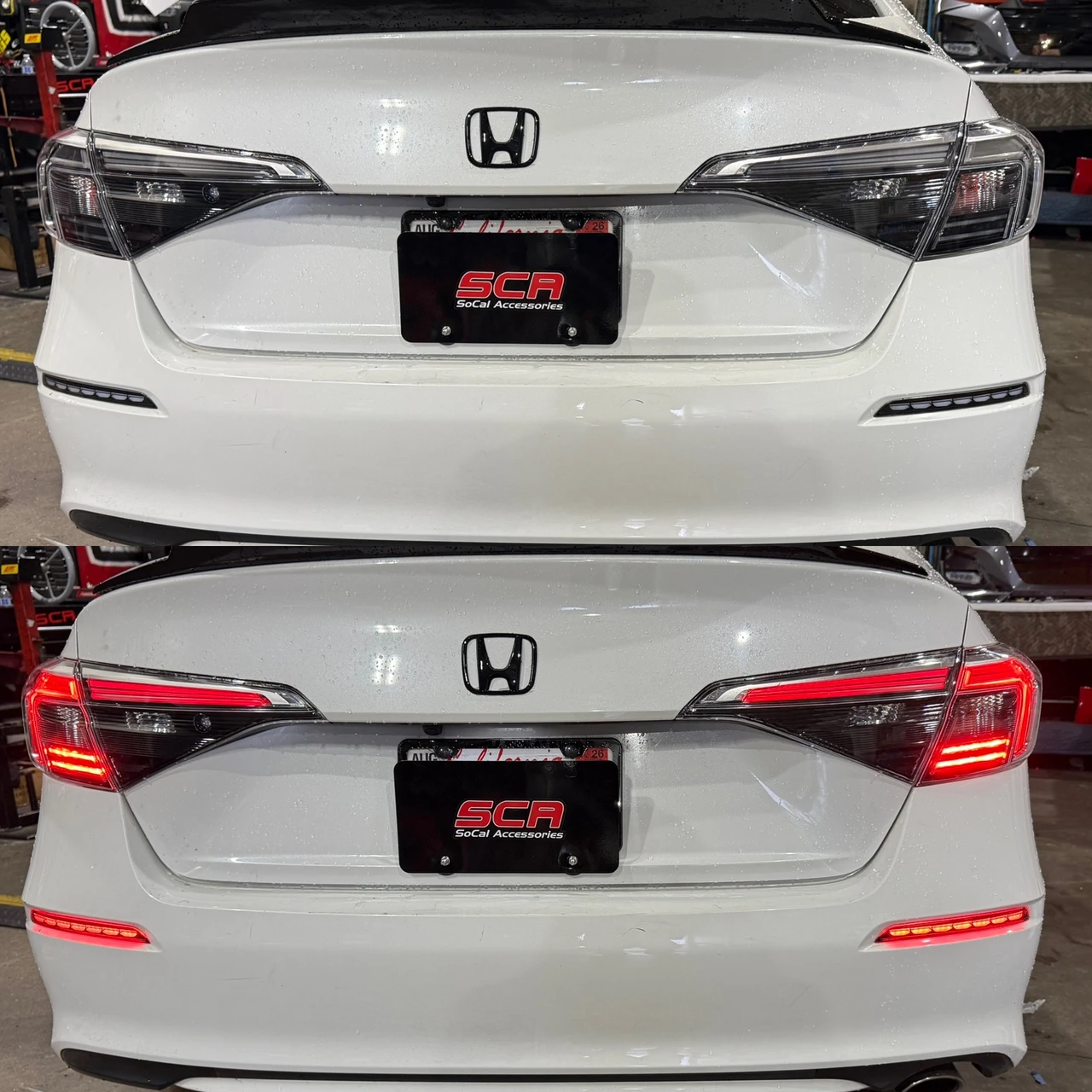 2022-2026 Honda Civic Sedan Clear OE Style Tail Lights 4pcs