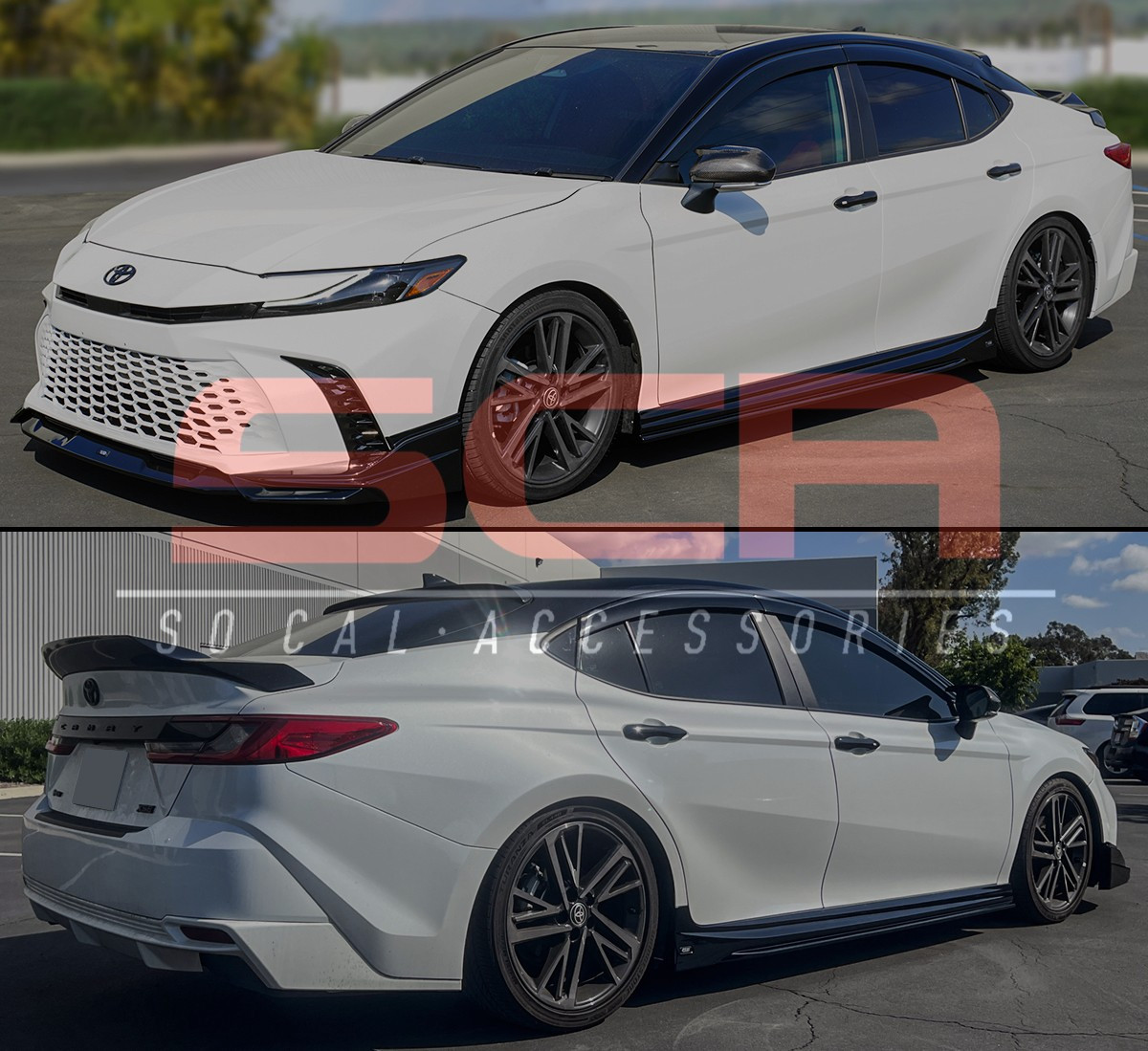 2025 + Camry Side Skirts GF Brand