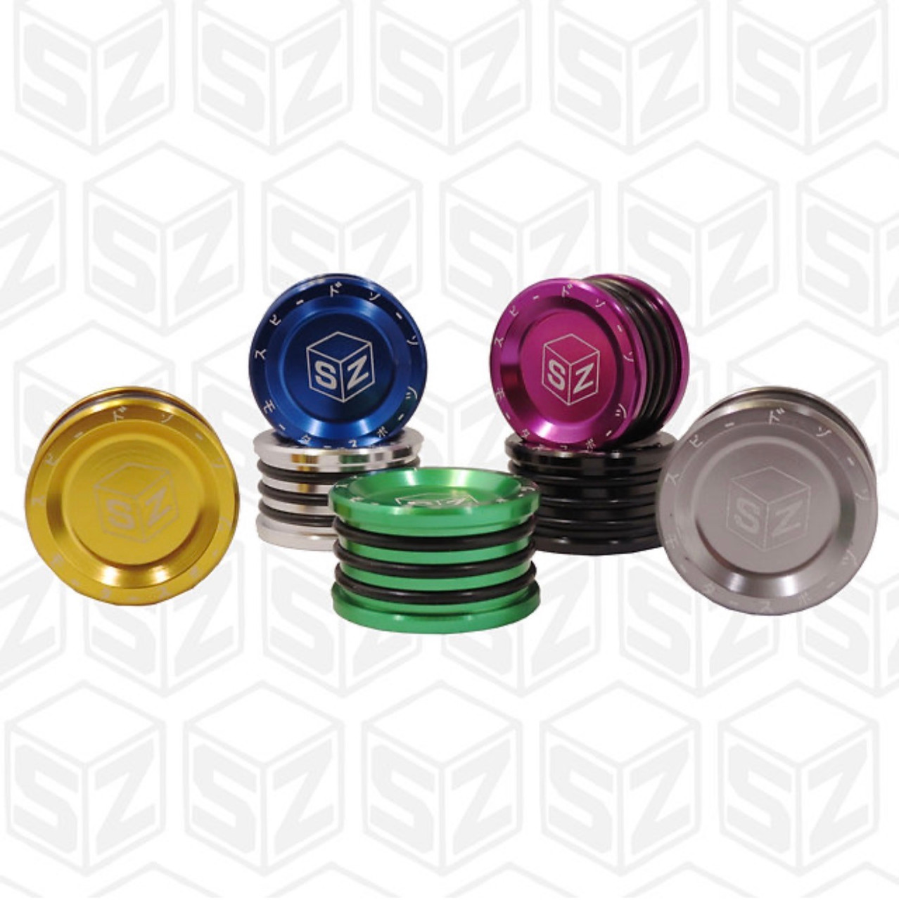 SPEEDZONE RACING ENGINE BILLET CAM PLUG SEAL B16 B18 B17 B20 B/H/F/D (EACH) 