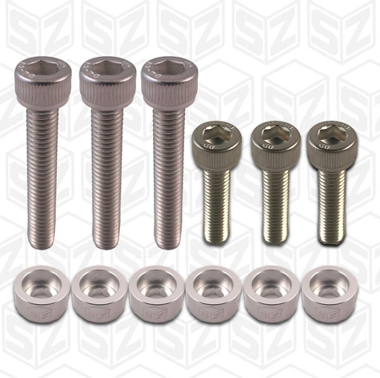 SPEEDZONE 6MM MTRIC CUP WASHER KIT (VTEC SOLENOID)