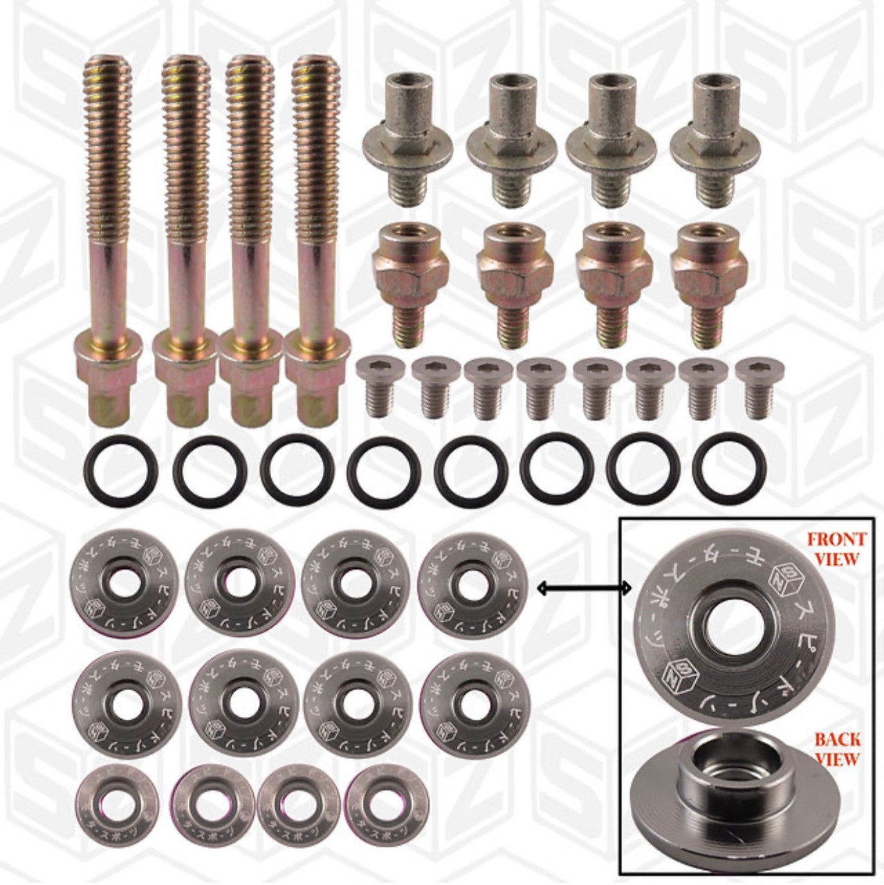 SPEEDZONE RACING B-SERIES B16 B17 B18 ENGINE VALVE COVER WASHER BOLTS