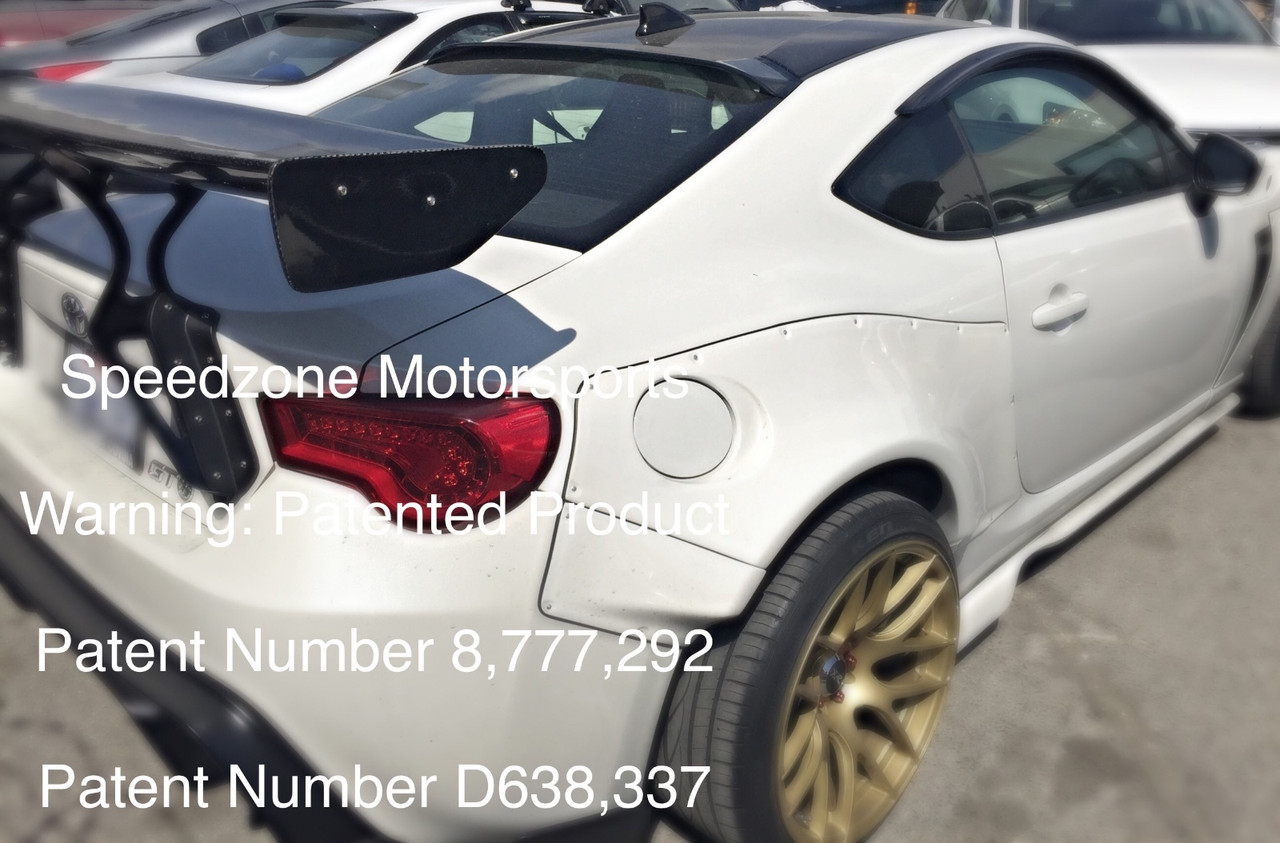 Speedzone Rear Roof Visor FRS BRZ GT86