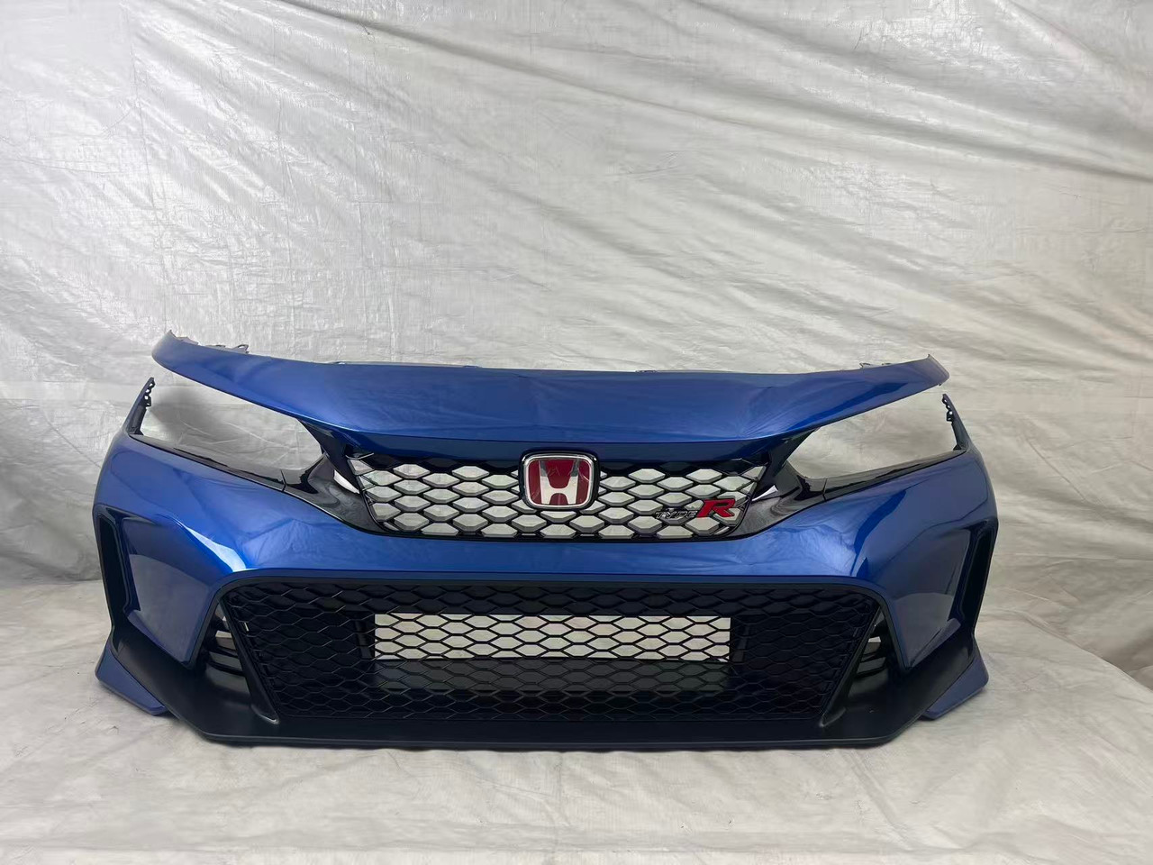 2022 + Honda Civic Type R Style Front Bumper Cover B593M Pre Painted