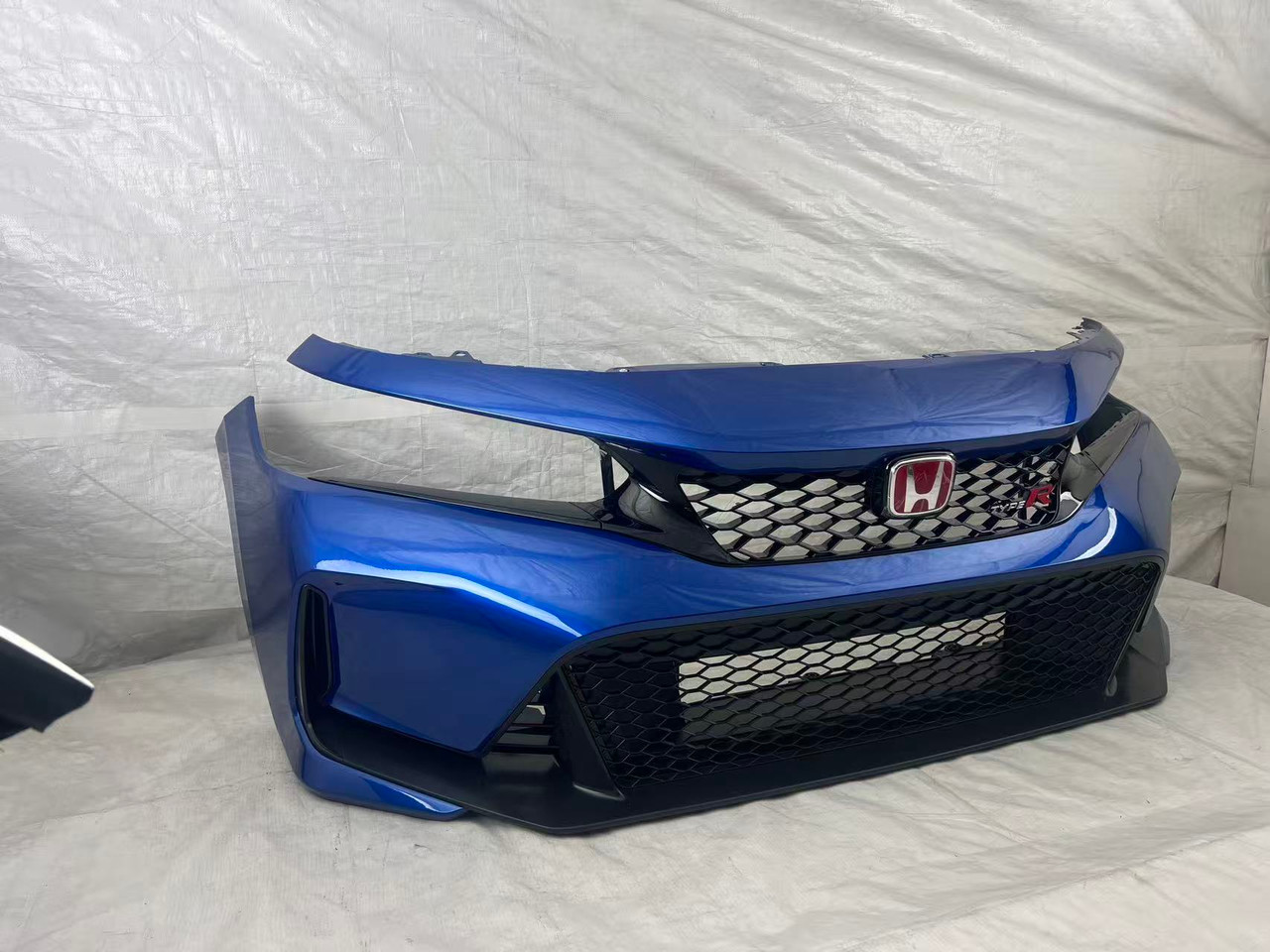 2022 + Honda Civic Type R Style Front Bumper Cover B593M Pre Painted