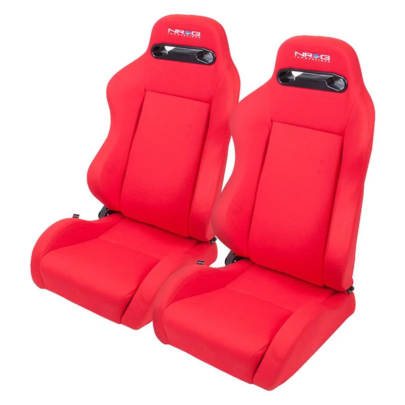NRG Type R Style Universal Racing Seat (RED) "SET"
