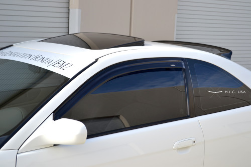 01-05 Civic 2Dr- Side Visors HIC