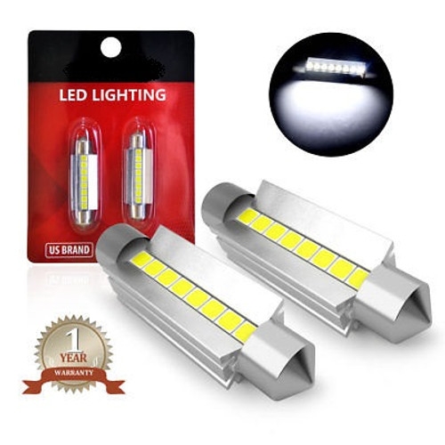 44MM 6411 560 LED Light Bulb LED Interior Bulbs for Dome/Map/Trunk /License Plate Cargo/Vanity Lights White