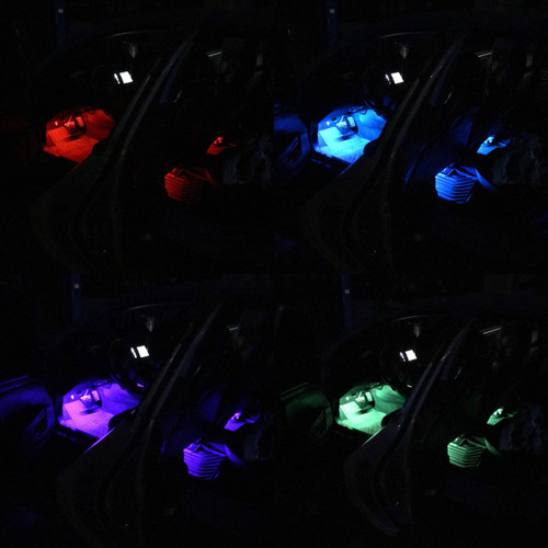 RGB Footwell Lights Interior