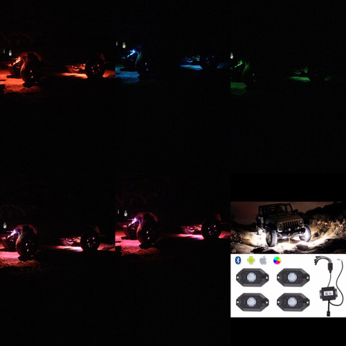 RGB 4 pieces Underglow Pods
