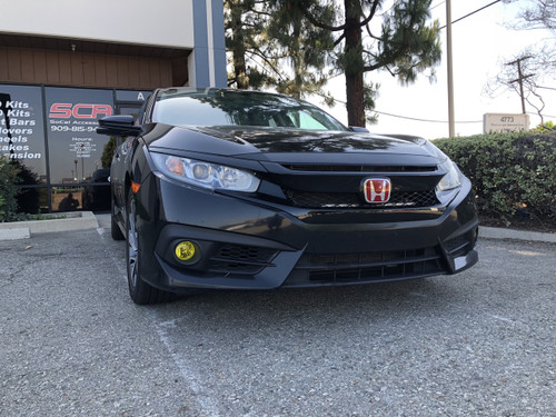 16-18 Honda Civic Type R Style Front Bumper Grille Grill - ABS 17-21 Hatchback 