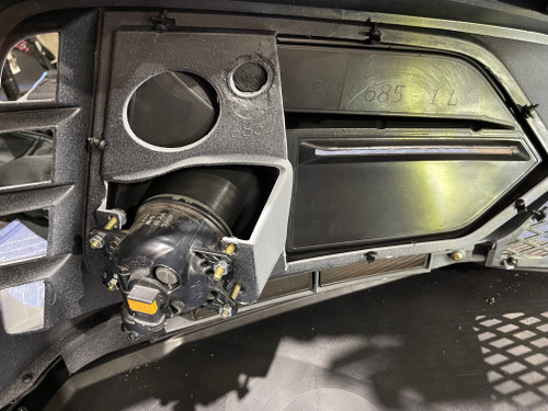 16-2021 Honda Civic Type R Style Front Bumper "Fog Caps only" for Better Fitment Bumper only