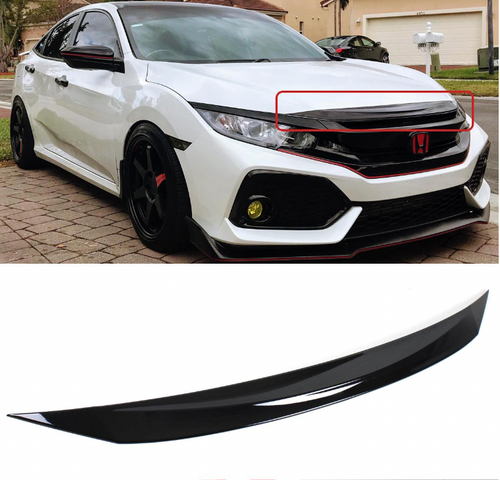 2016-2021 Honda Civic Front Upper Nose Trim Bonnet