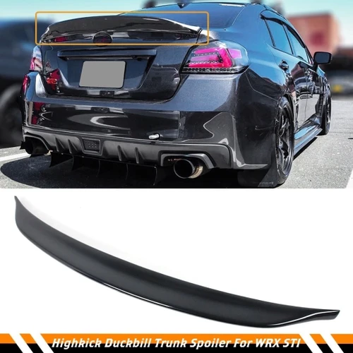 15-21 SUBARU WRX STI GLOSS Black DUCKBILL TRUNK SPOILER