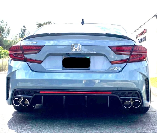 18-2022 Honda Accord Yofer Rear Bumper Painted Sonic Gray Pearl 