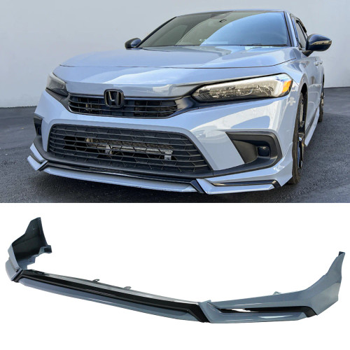 2022-24 Honda Civic Yofer V3 Front Bumper Lip Kit 4pc All Colors