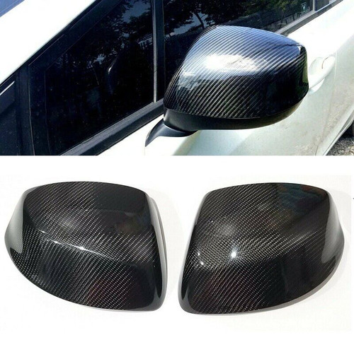 2012-2013 Honda Civic 9Th Gen Real Carbon Fiber Side Mirror Cover Cap 2PCS