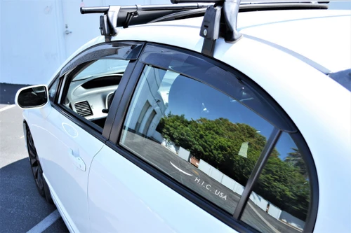 06-2011 Civic 4Dr OE Style- Side Visors W/ Clips