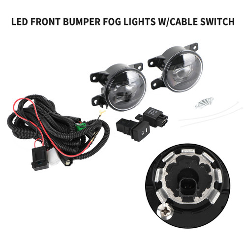 2022-24 Honda Civic LED Fog Light Driving Lamp Switch Wiring Kit