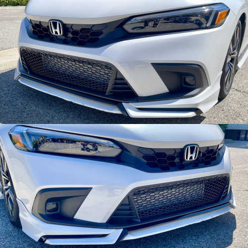 2022-2024 Honda Civic Matte Black Lower Type R Grill