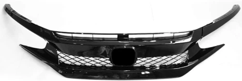 19-21 Honda Civic Type R Style Front Bumper Grille Grill - ABS