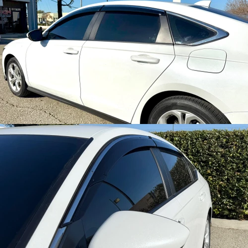 23-25 Accord 4dr OE Style - Side Visors With Clips
